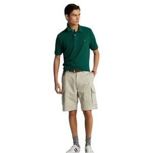 Polo Ralph Lauren 10.5” Gellar Classic Fit Cargo Short in Stone Size 33